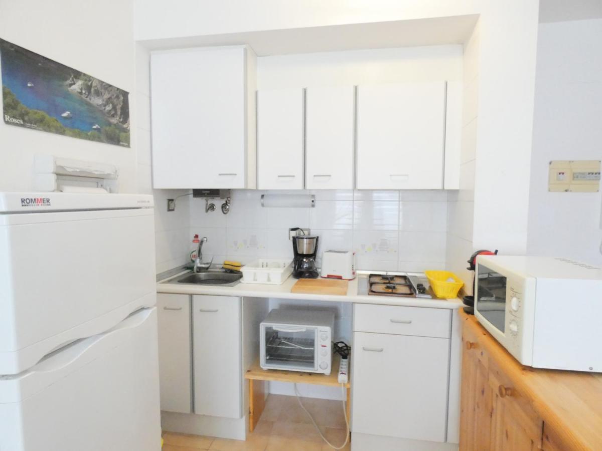 La Platja 3C Apto. Con Un Dormitorio, 200M Playa Y Plaza De Parking 罗萨斯 外观 照片